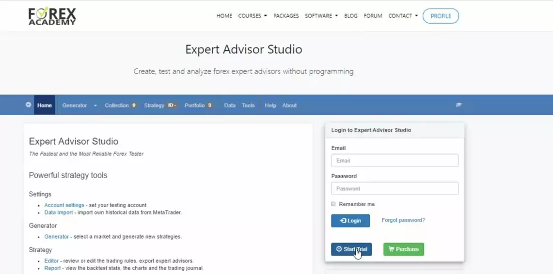 Gold Expert Advisor for trading