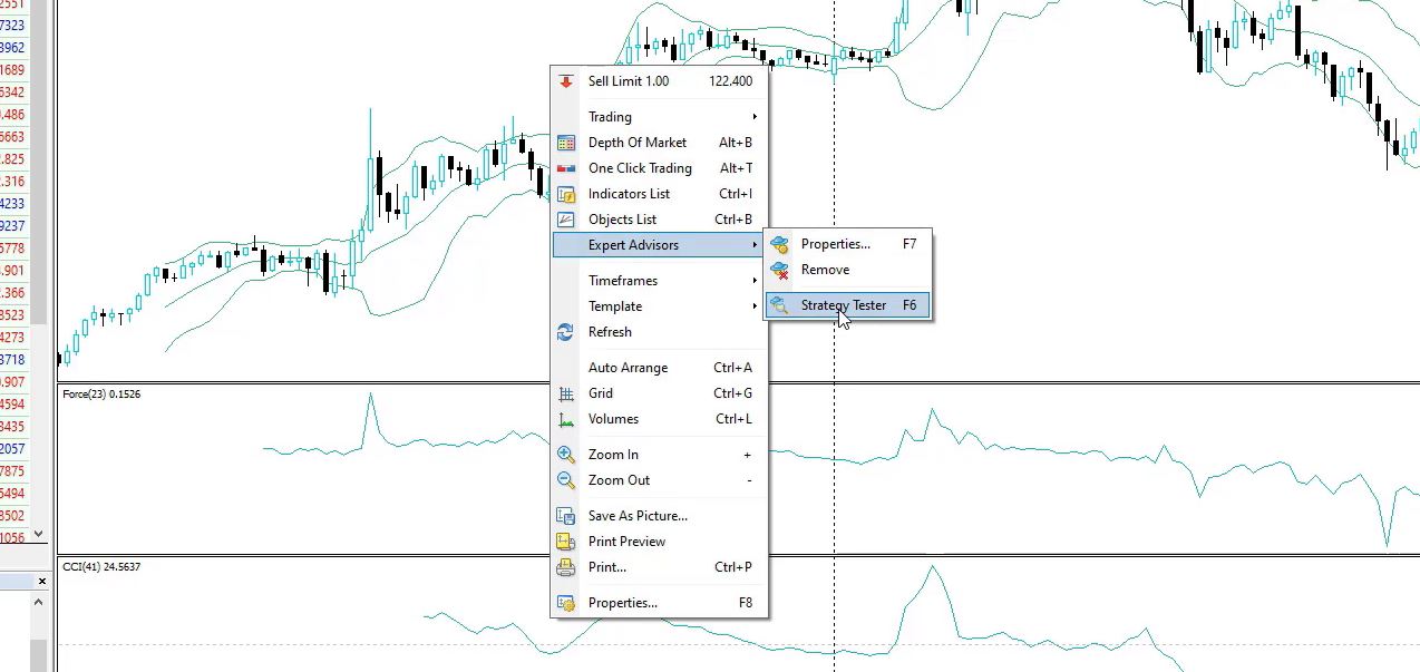 how to make a backtest with a few clicks