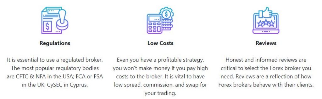 Forex Brokers Features