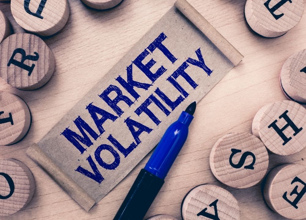 Market Volatility Sign