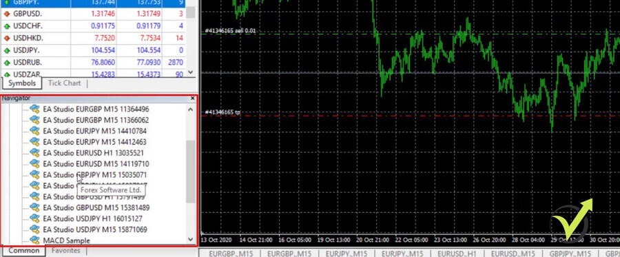 backtest ea forex