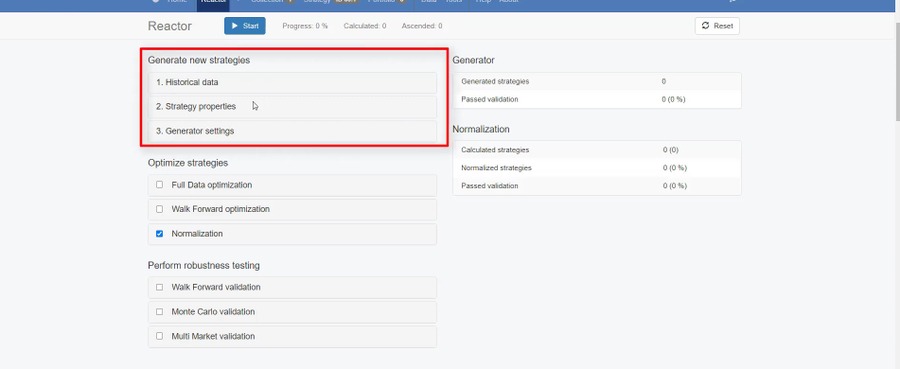 Showing how to use the Reactor tool for Robustness Testing