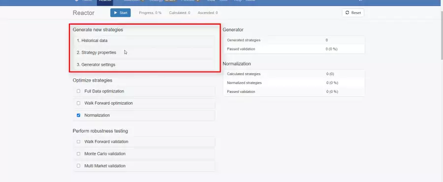 Showing how to use the Reactor tool for Robustness Testing