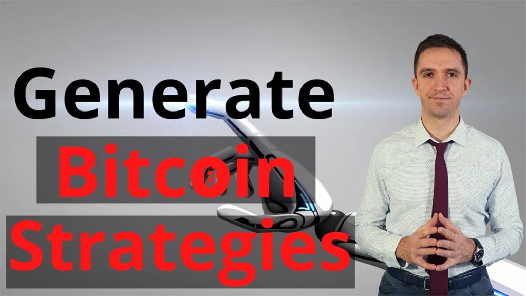 how to generate bitcoin trading strategies in EA Studio