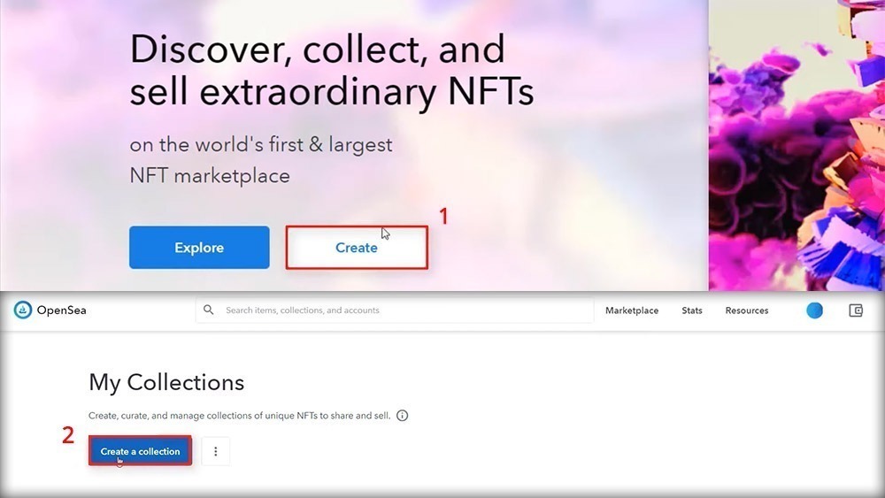 How to create an NFT collection on OpenSea 