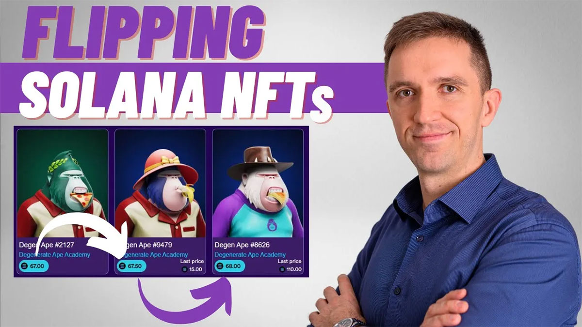 Flipping NFTs On Solana, OpenSea and Veve - EA Trading Academy