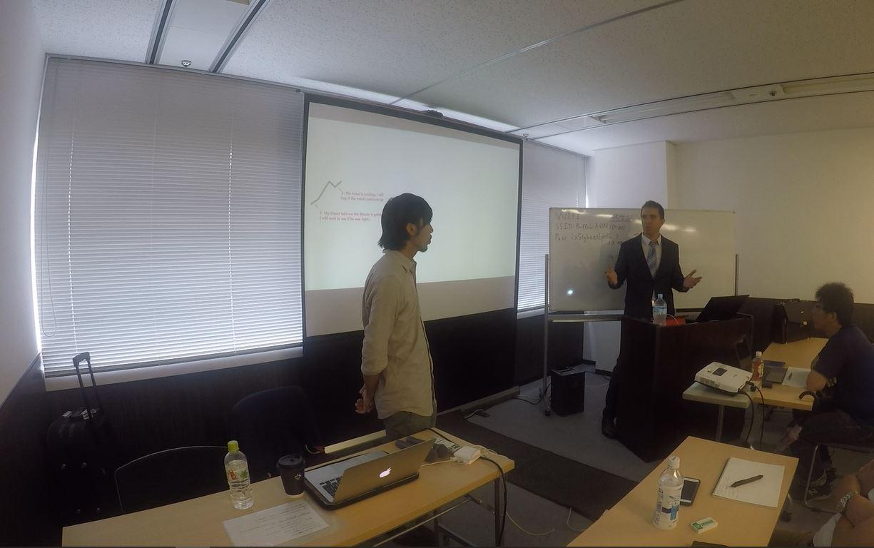 Bitcoin seminar in Japan